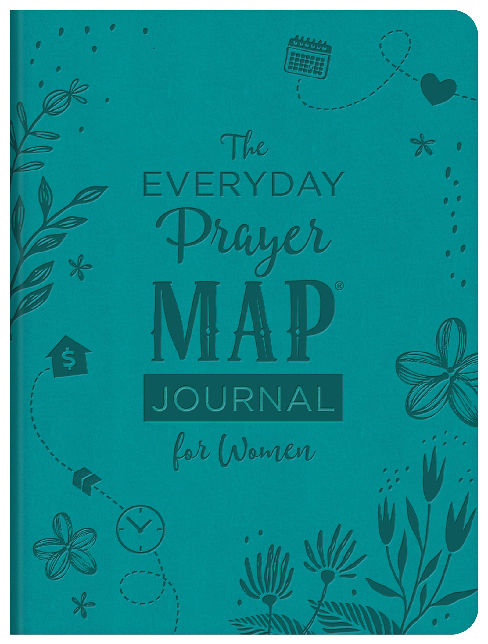 The Everyday Prayer Map Journal For Women (Faith Maps),New