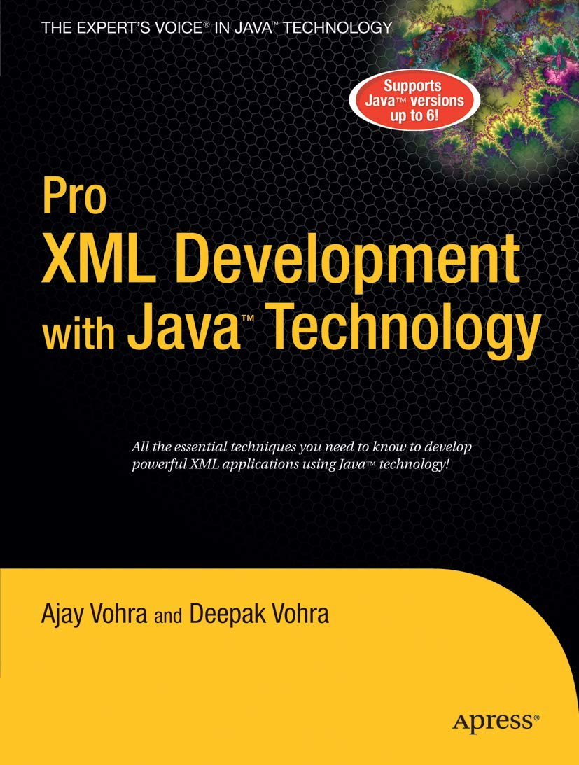 Pro XML Development with Java Technology,Used