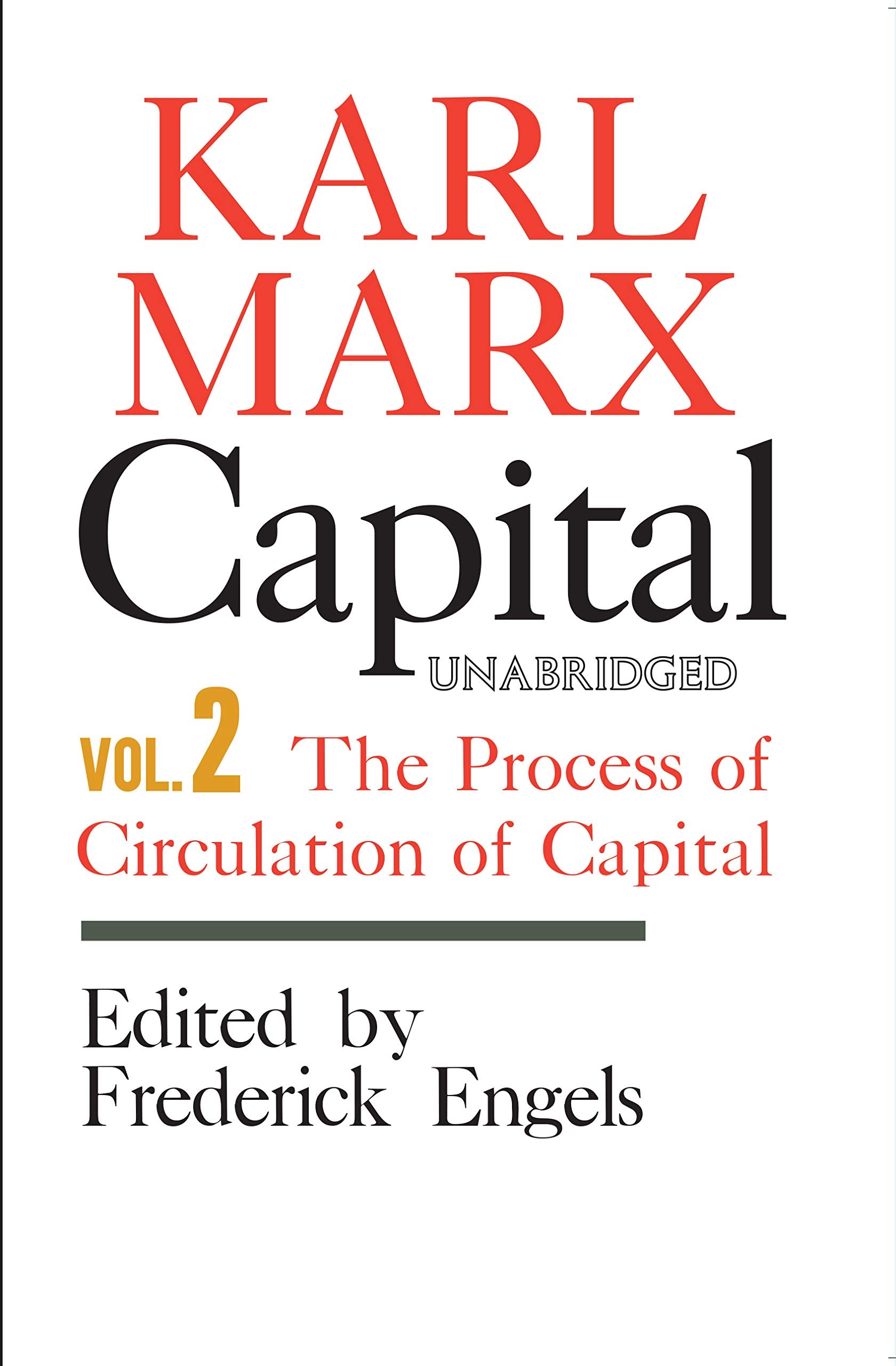 Capital: A Critique of Political Economy vol. 2: The Process of Circulation of Capital,Used