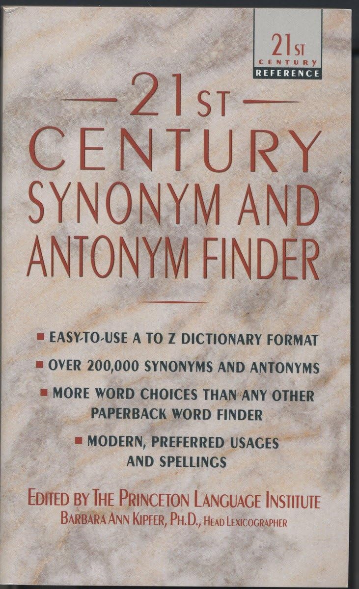 21St Century Synonym And Antonym Finder (21St Century Reference),Used