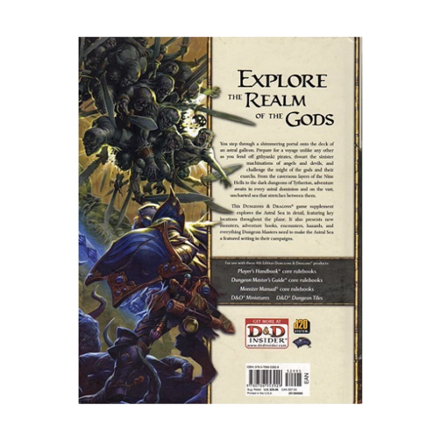 The Plane Above: Secrets of the Astral Sea: A 4th Edition D&D Supplement,Used
