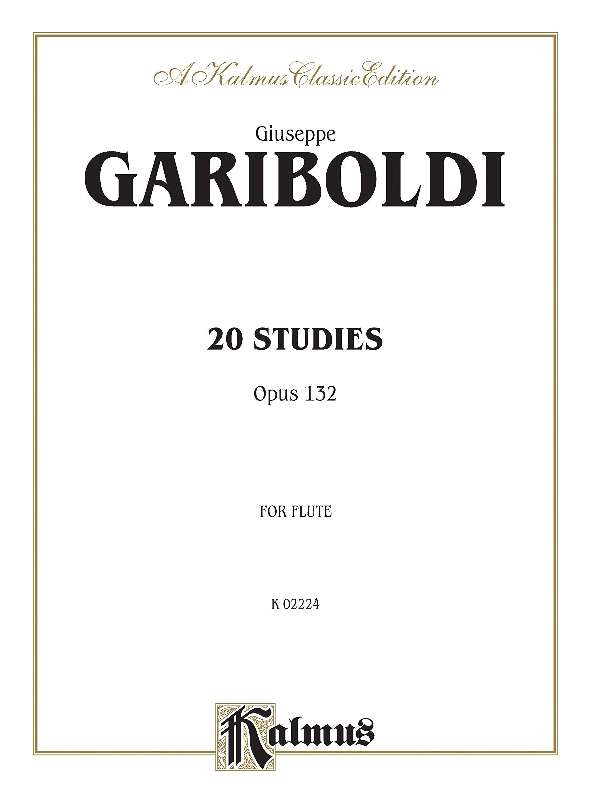 20 Studies, Op. 132 (Kalmus Edition),Used