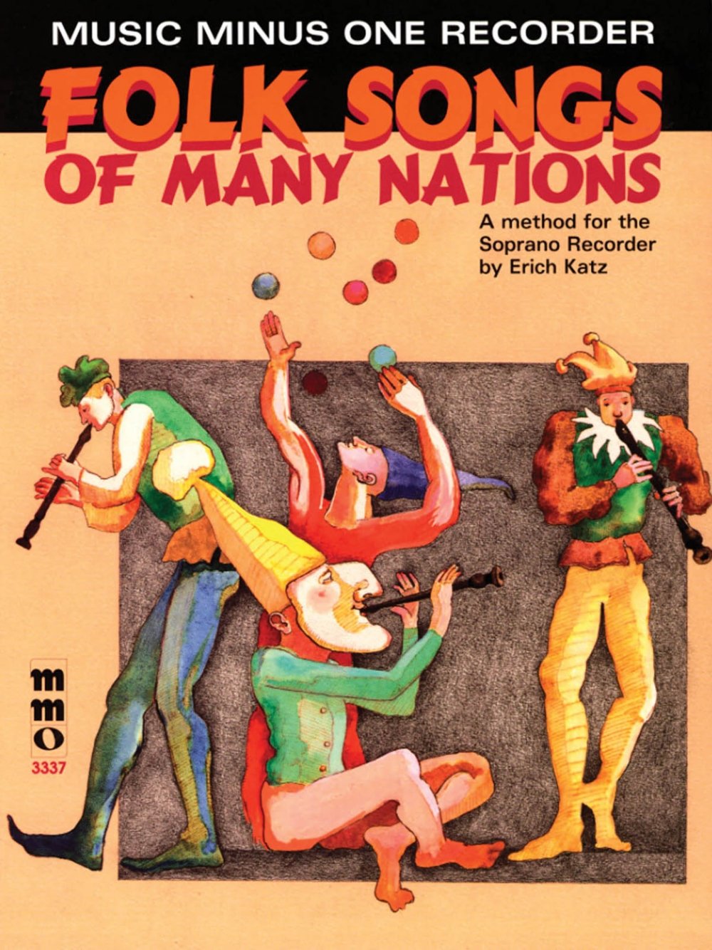 Folk Songs of Many Nations: Music Minus One Recorder,Used
