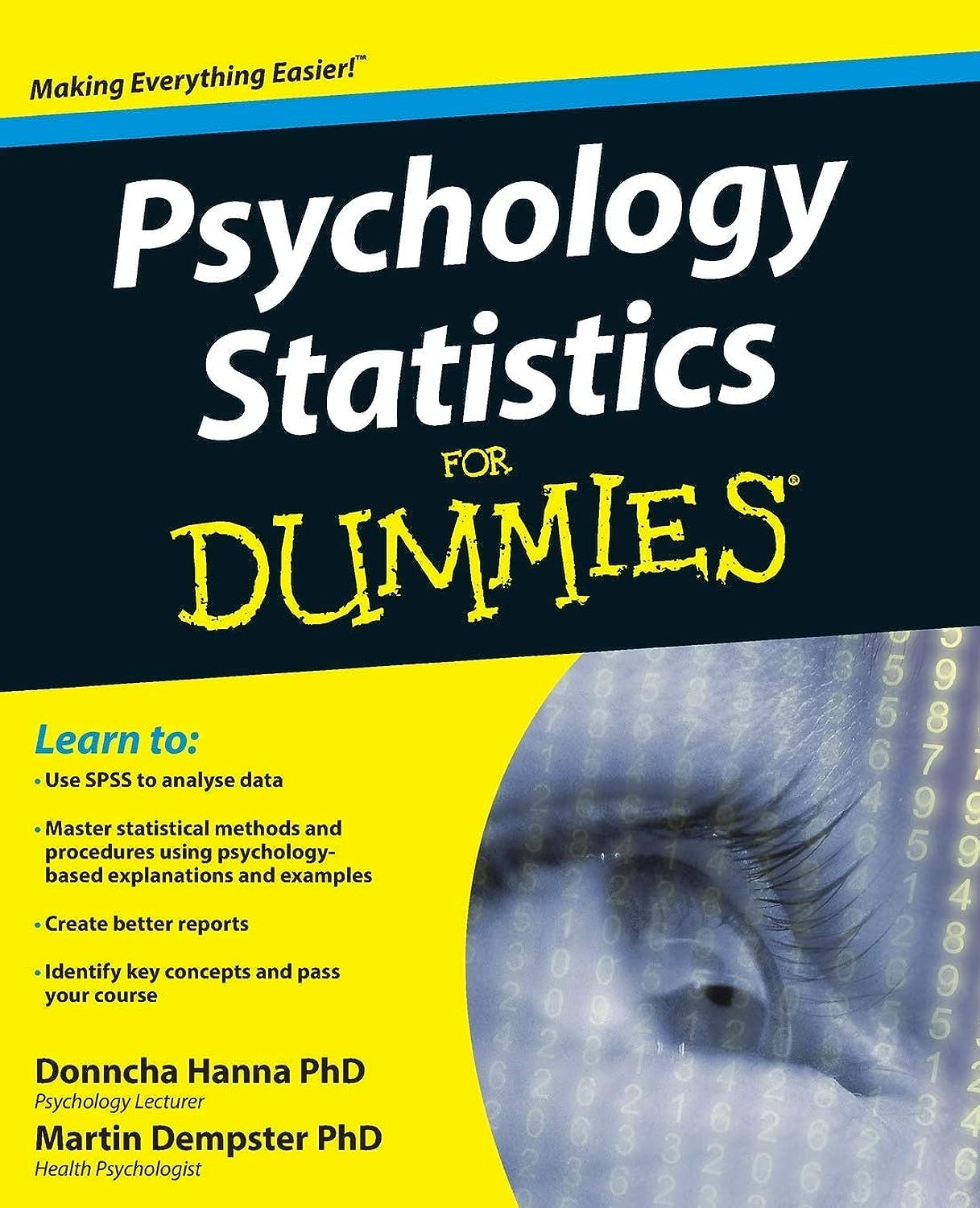 Psychology Statistics For Dummies,New