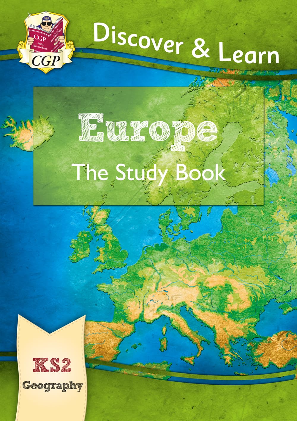 New KS2 Discover & Learn: Geography Europe Study Book (CGP KS2 Geography),Used