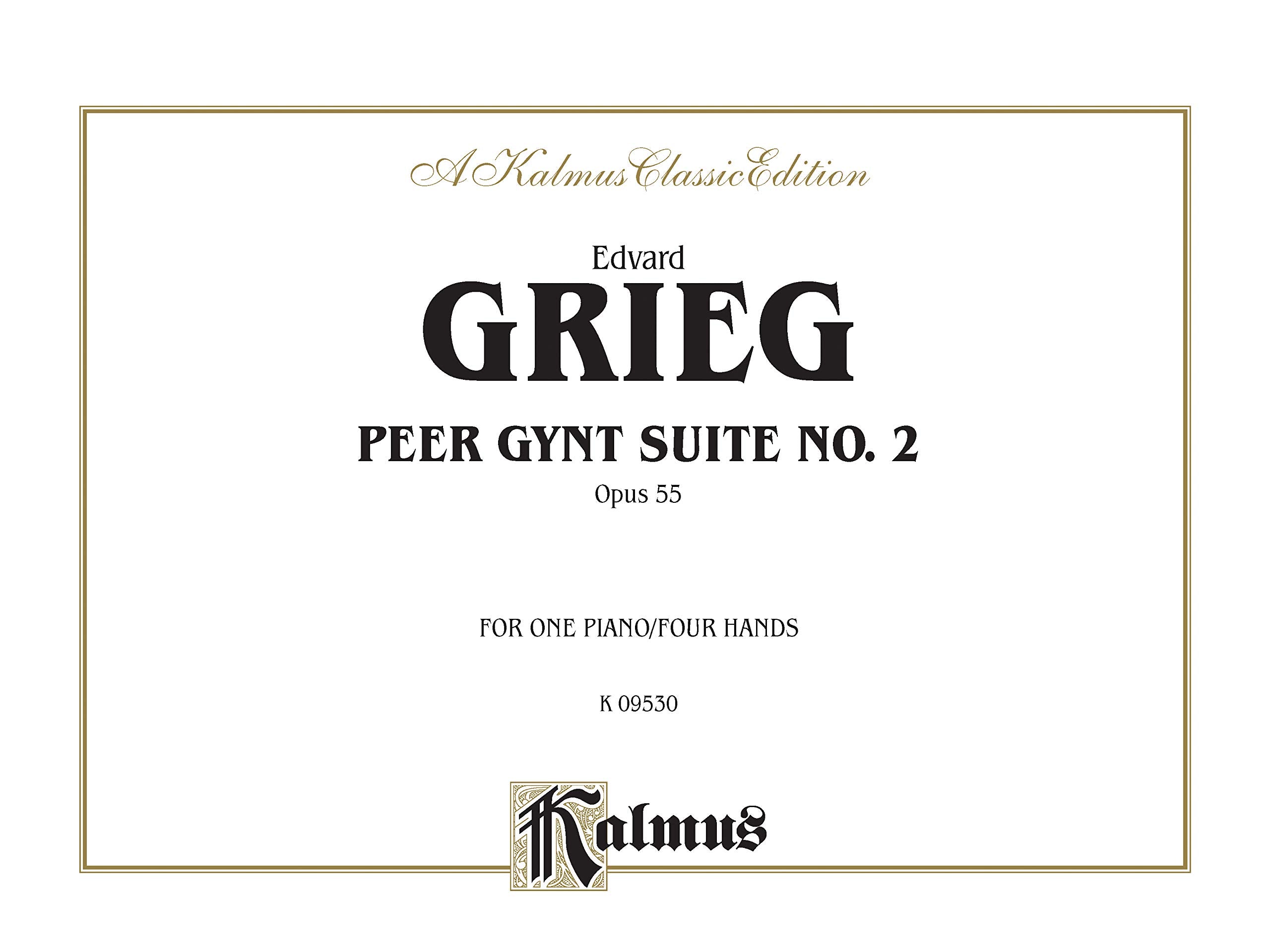 Peer Gynt Suite No. 2, Op. 55: Comb Bound Book (Kalmus Edition),Used