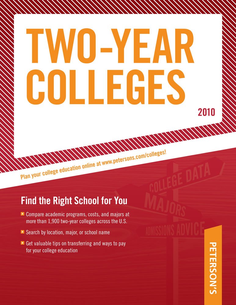 TwoYear Colleges  2010 (Peterson's Two Year Colleges),Used