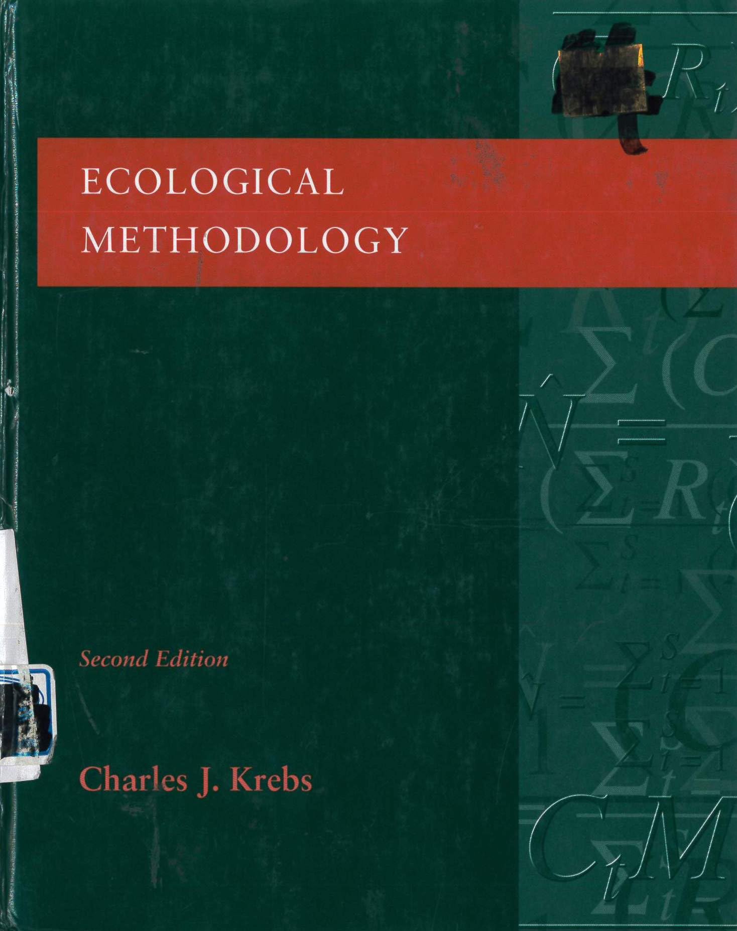 Ecological Methodology (2Nd Edition),New