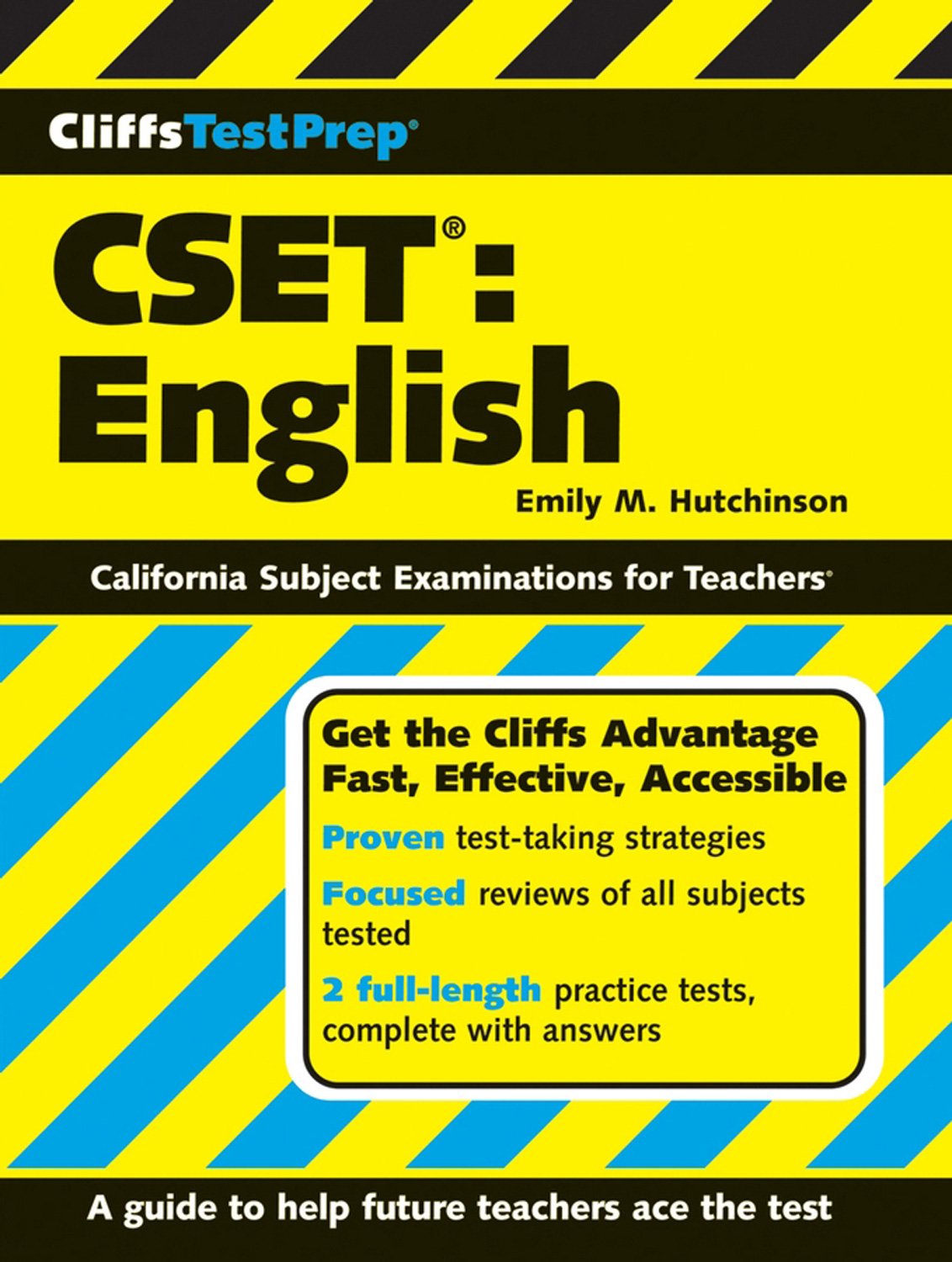 CliffsTestPrep CSET: English,Used