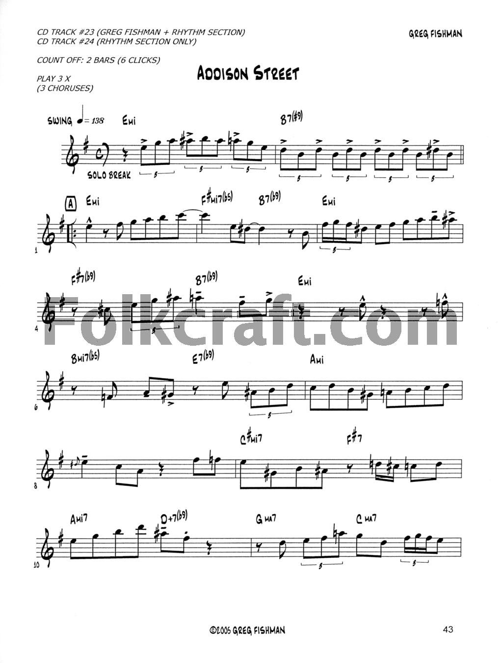 Jazz Saxophone Etudes For Alto & Tenor: Book & Two CD PlayAlong Set,New