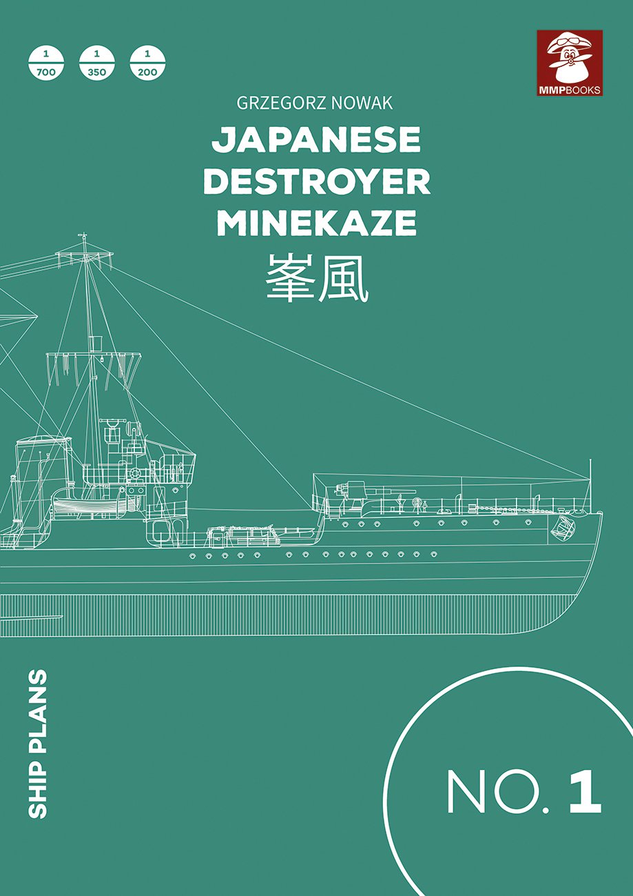 Japanese Destroyer Minekaze (Ship Plans),Used