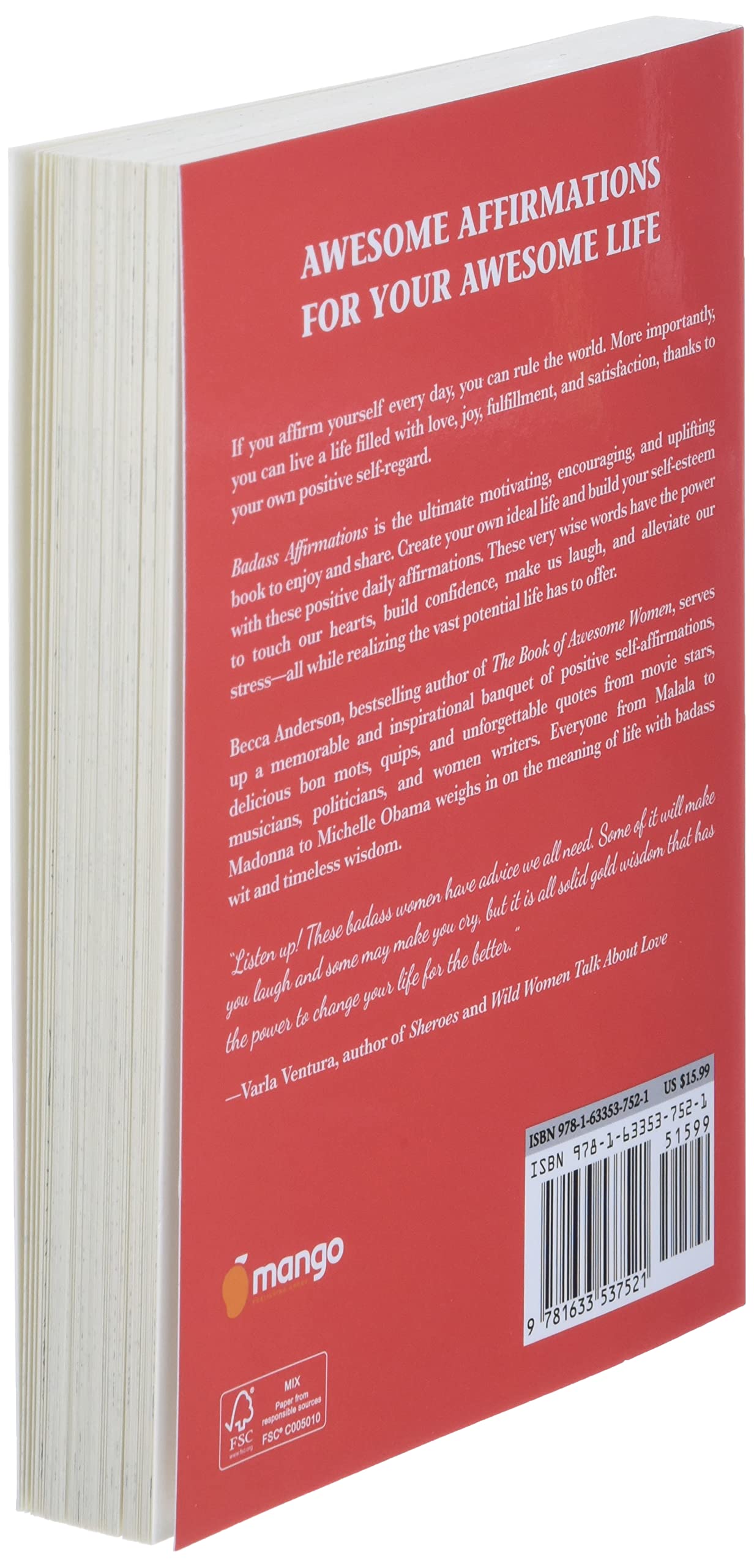 Badass Affirmations: The Wit and Wisdom of Wild Women,New