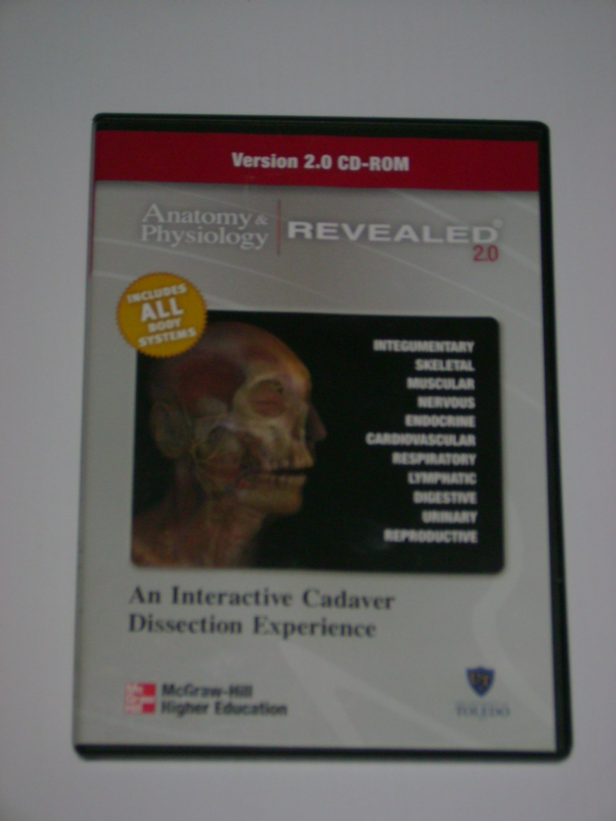 Anatomy And Physiology Revealed: An Interactive Cadaver Dissection Experience, Version 2.0,Used