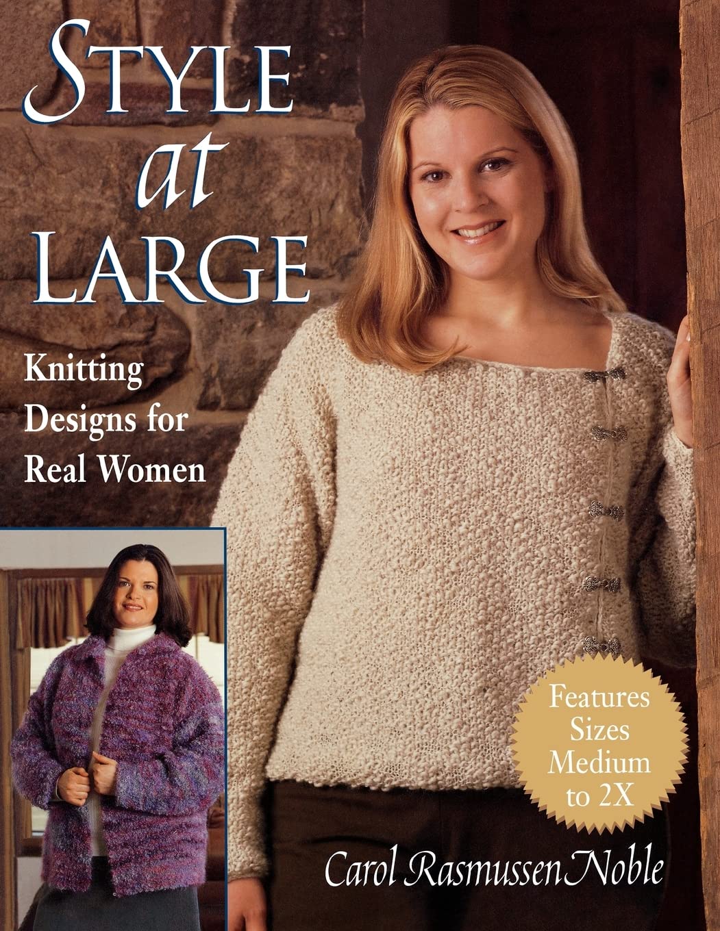 Style At Large: Knitting Designs For Real Women,New