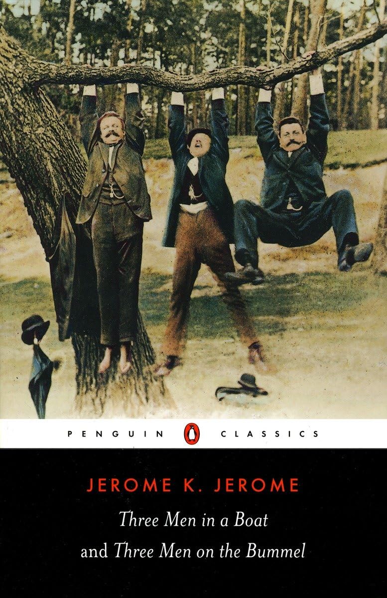 Three Men in a Boat and Three Men on the Bummel,Used