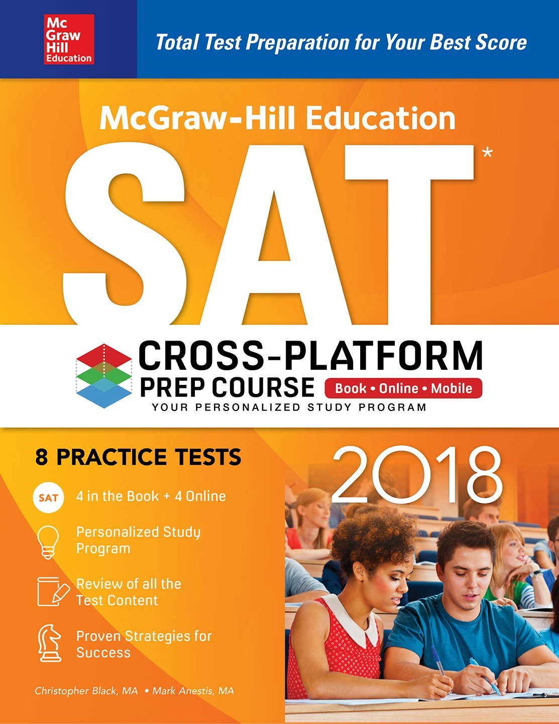 McGrawHill Education SAT 2018 CrossPlatform Prep Course,Used