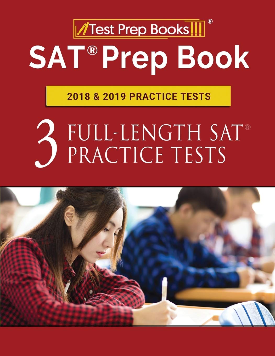 SAT Prep Book 2018 & 2019 Practice Tests: Three FullLength SAT Practice Tests,Used