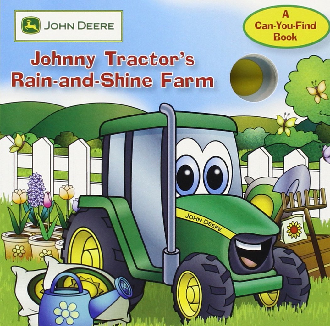 John Deere: Johnny Tractor's RainandShine Farm (John Deere, A Can You Find Book),Used