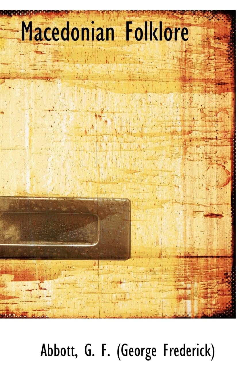 Macedonian Folklore,New