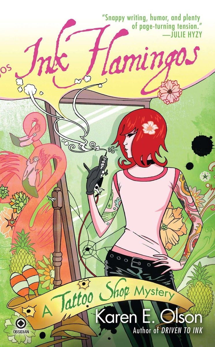 Ink Flamingos: A Tattoo Shop Mystery,New