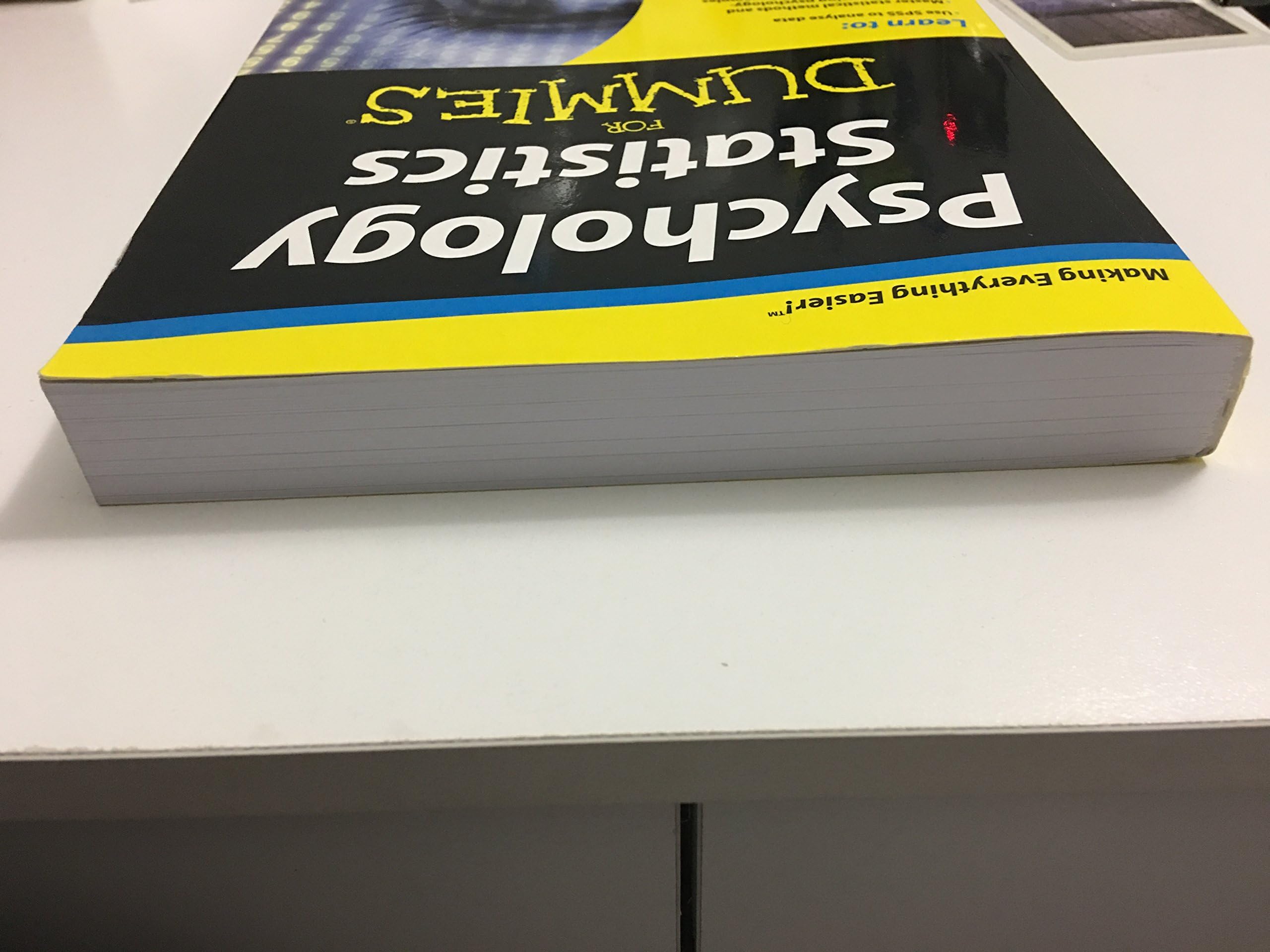 Psychology Statistics For Dummies,New