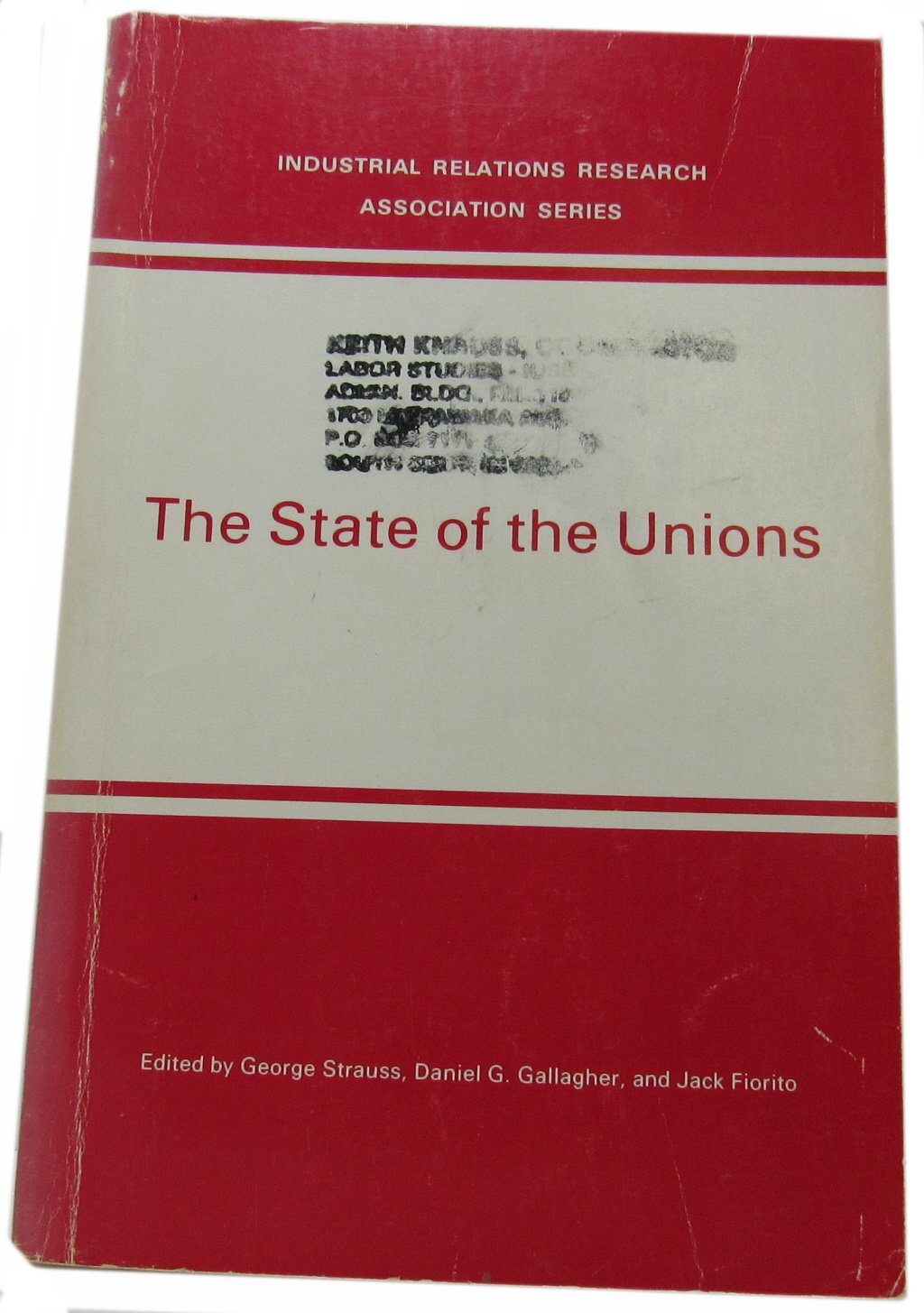 State Of The Unions,Used