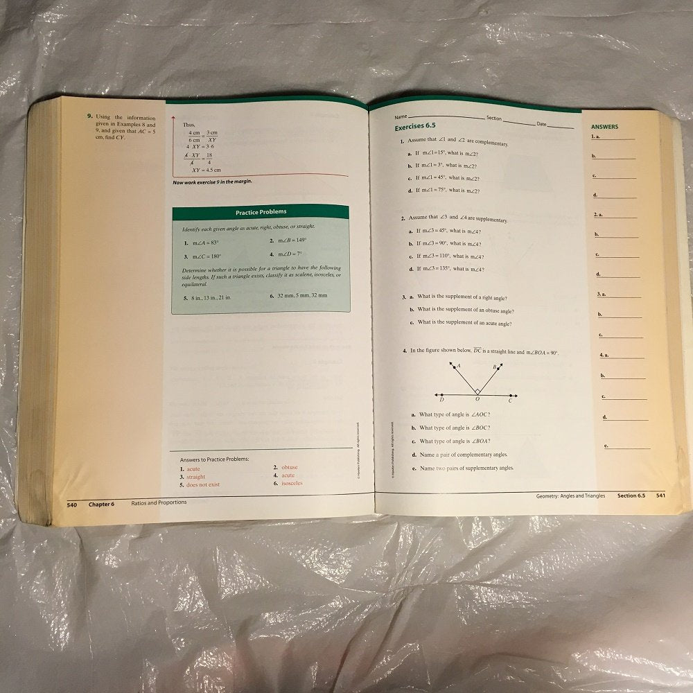 Basic Mathematics 8th ed Softcover,Used