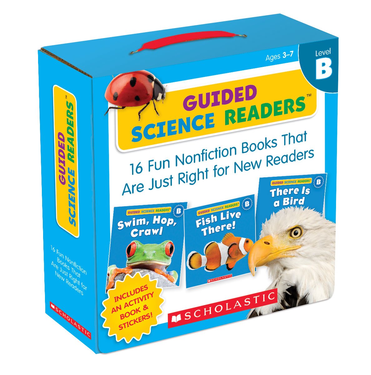 Guided Science Readers Parent Pack: Level B: 16 Fun Nonfiction Books That Are Just Right For New Readers,New