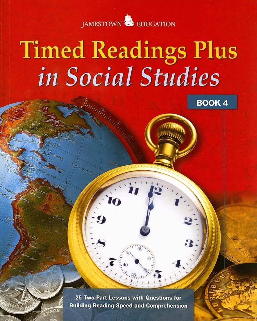 Timed Readings Plus In Social Studies: Book 4,Used