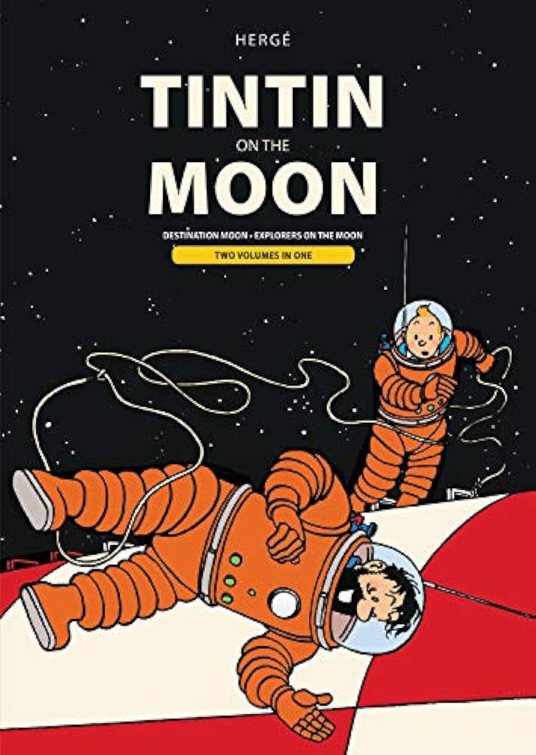 Tintin on the Moon: Destination Moon & Explorers on the Moon (The Adventures of Tintin),Used