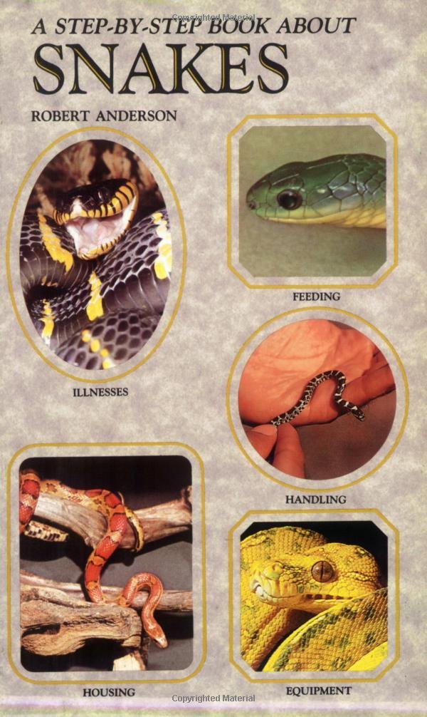Step by Step Book About Snakes,Used