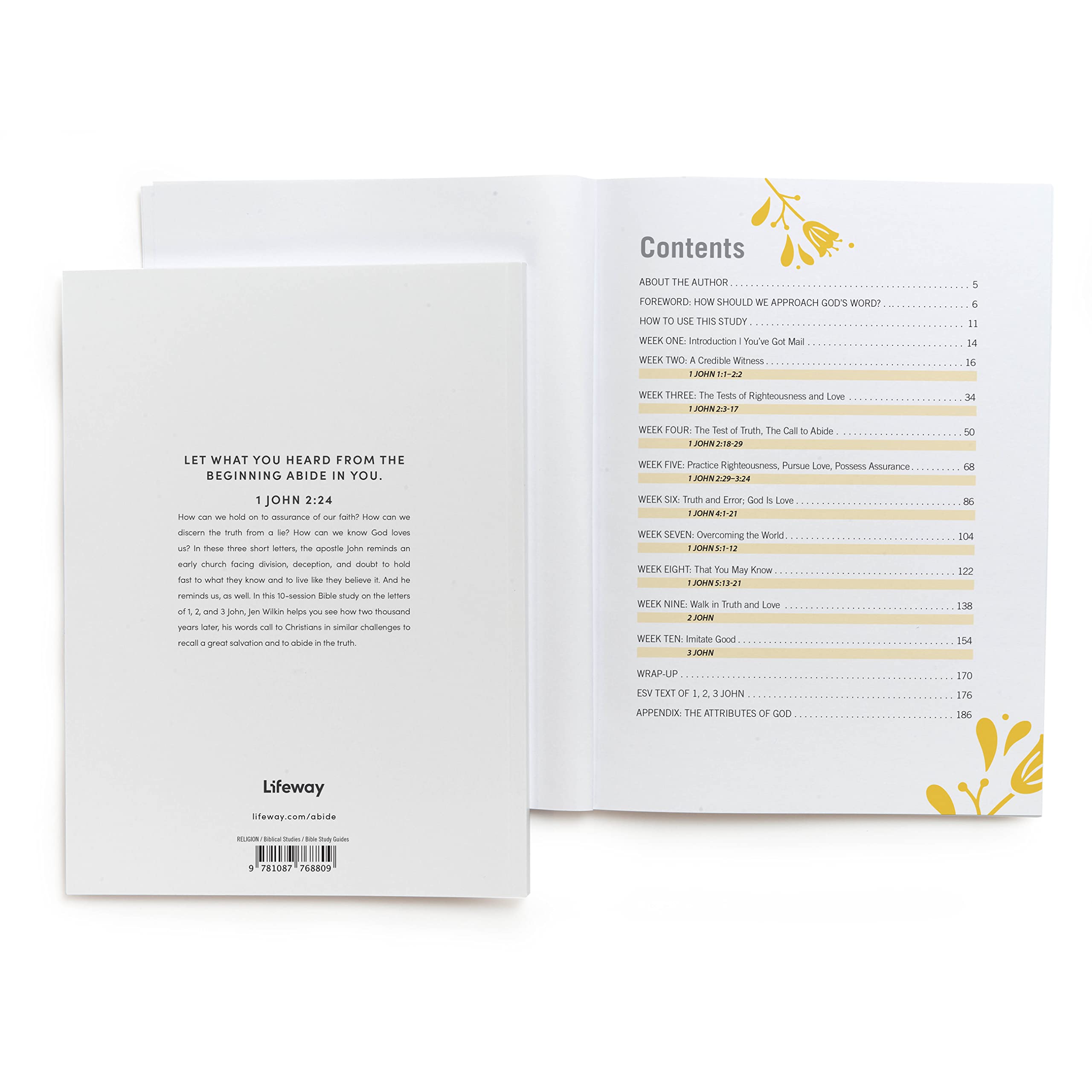 Abide Bible Study Book with Video Access: A Study of 1, 2, and 3 John,New