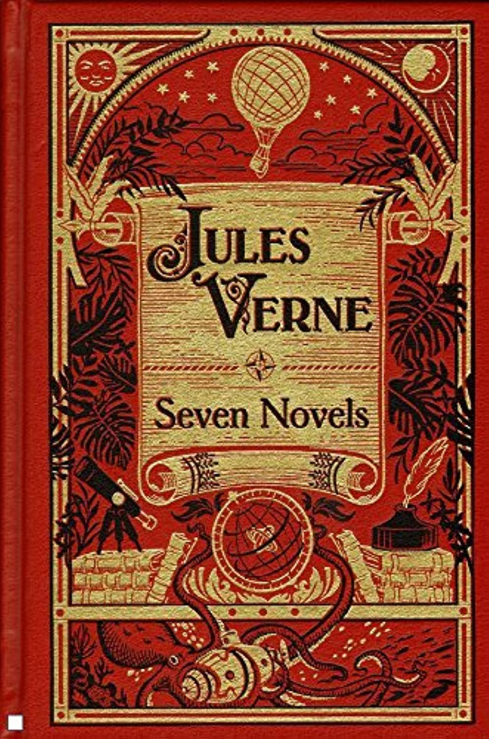 Jules Verne: Seven Novels (Leatherbound Classics) (Leatherbound Classic Collection) (6/19/11),Used