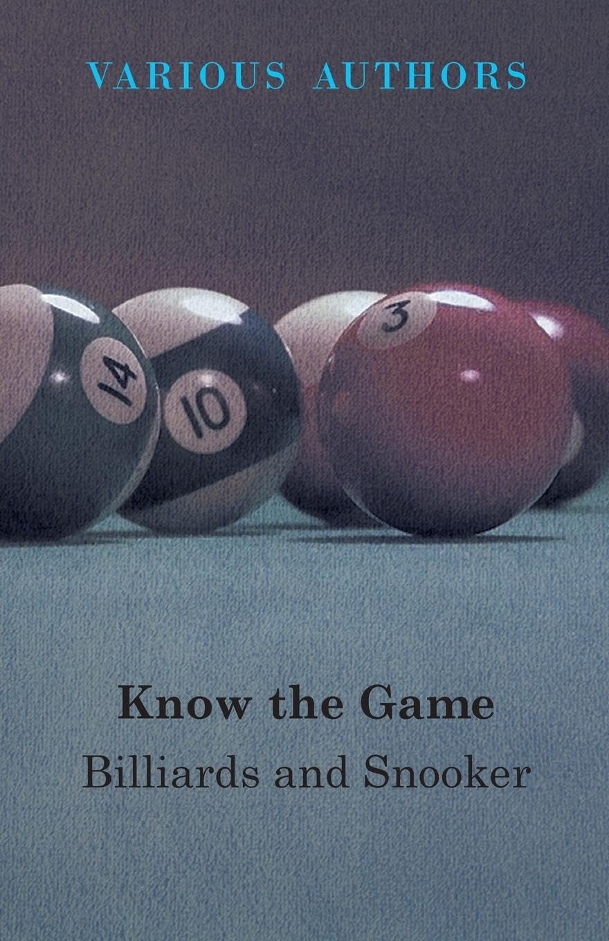 Know The Game  Billiards And Snooker,Used