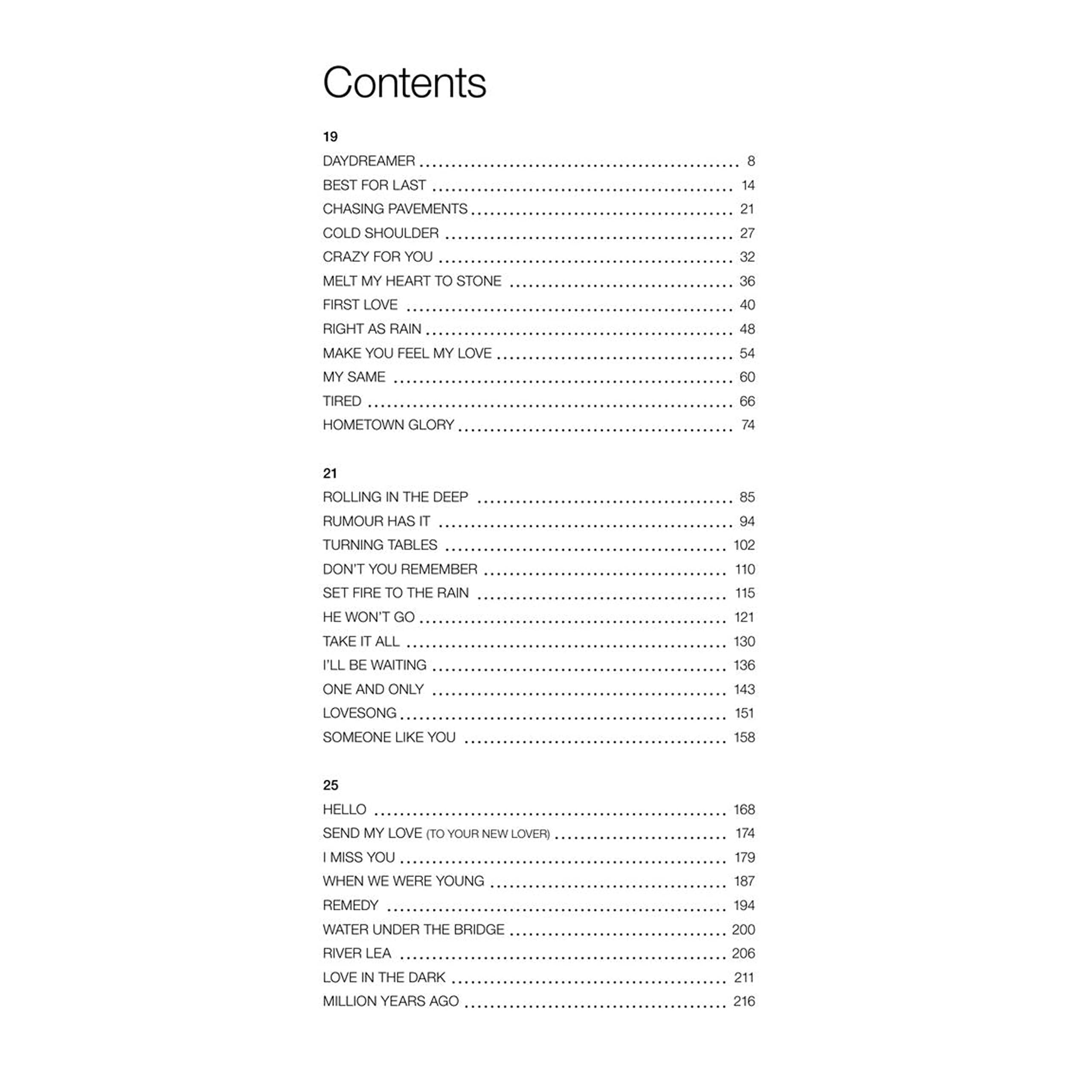 Adele: The Complete Collection 62 Songs for Piano, Voice and Guitar Sheet Music with Chords and Lyrics Ultimate Songbook Feat,New