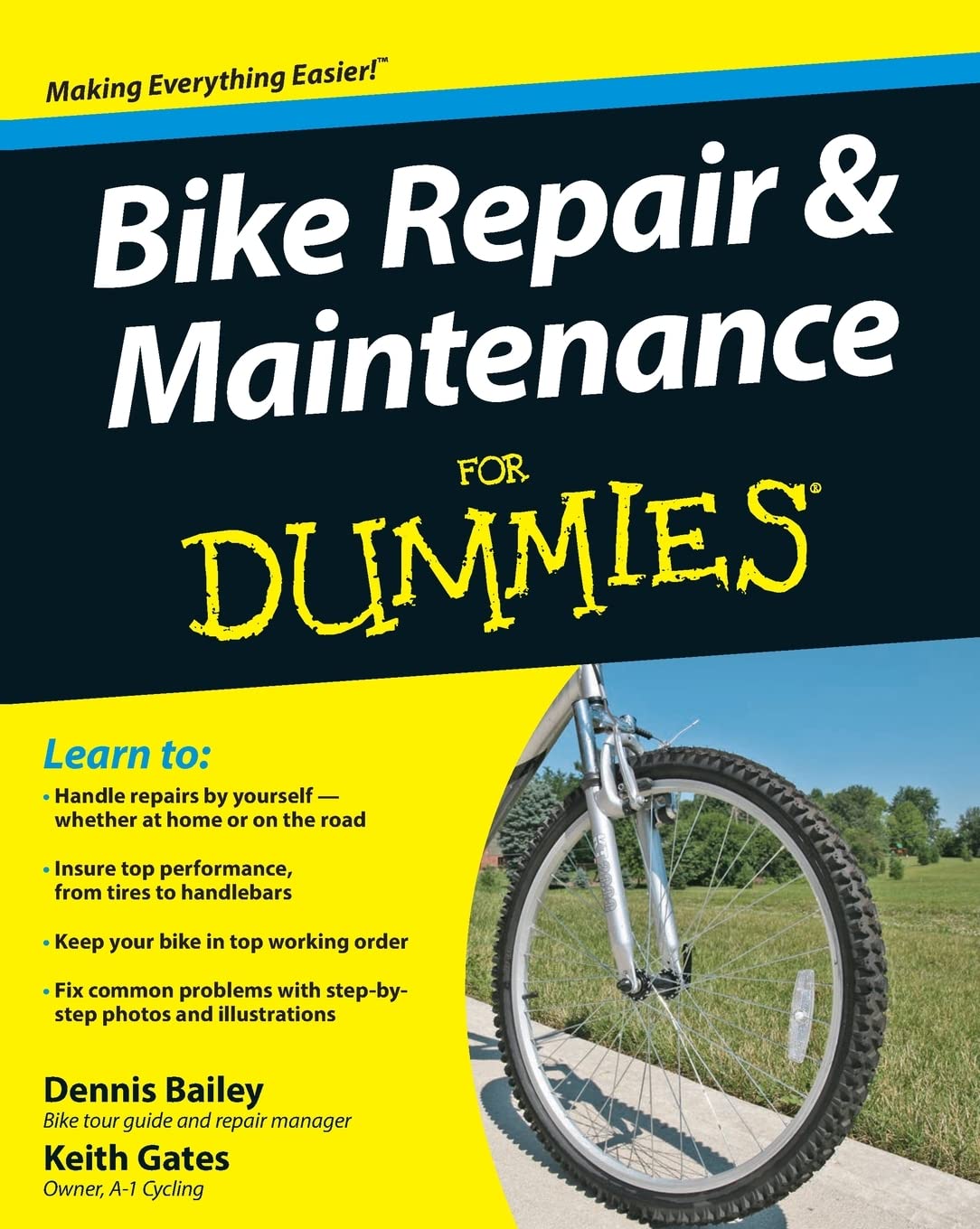 Bike Repair And Maintenance For Dummies,New