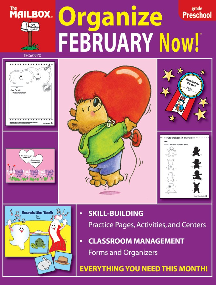 Organize February Now! (PreK),Used