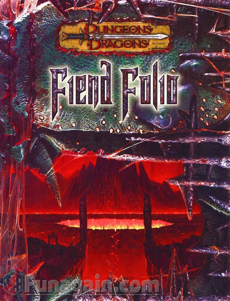 Fiend Folio (Dungeons & Dragons D20 3.0 Fantasy Roleplaying),Used