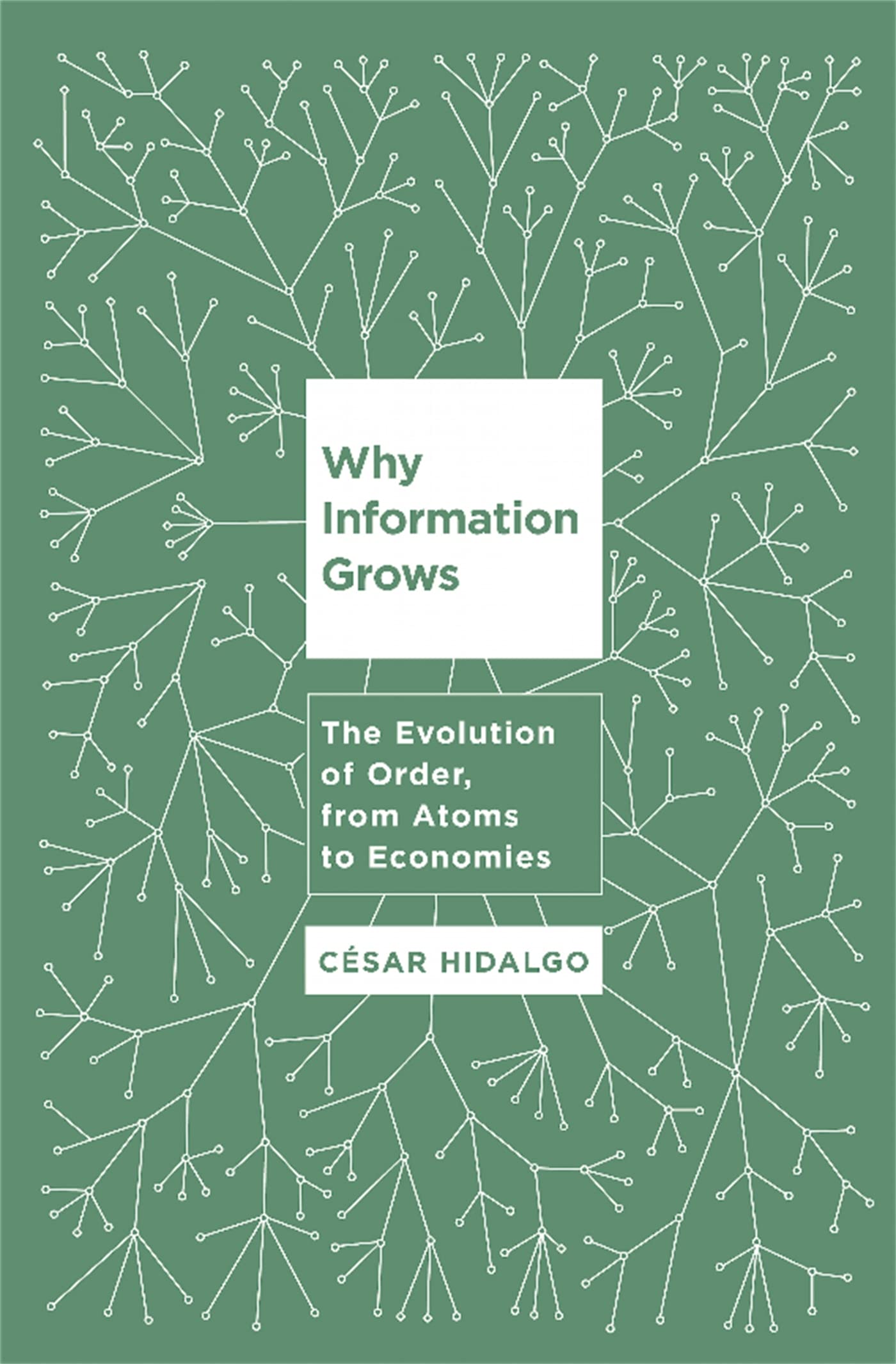 Why Information Grows: The Evolution Of Order, From Atoms To Economies,Used
