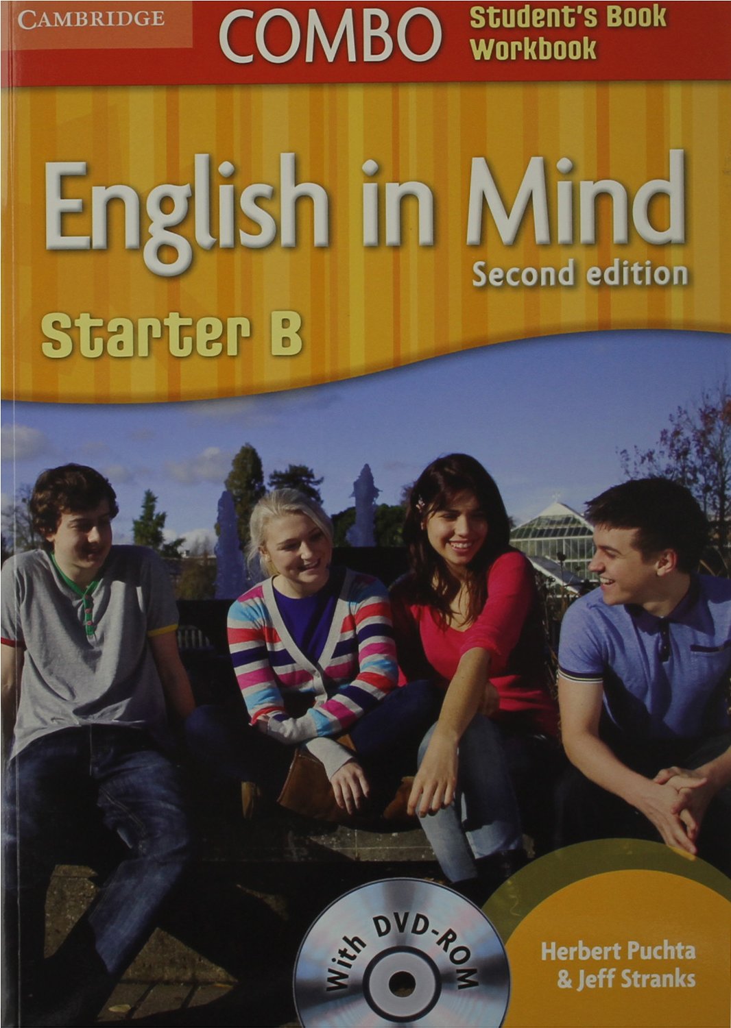 English in Mind Starter B Combo B with DVDROM,Used