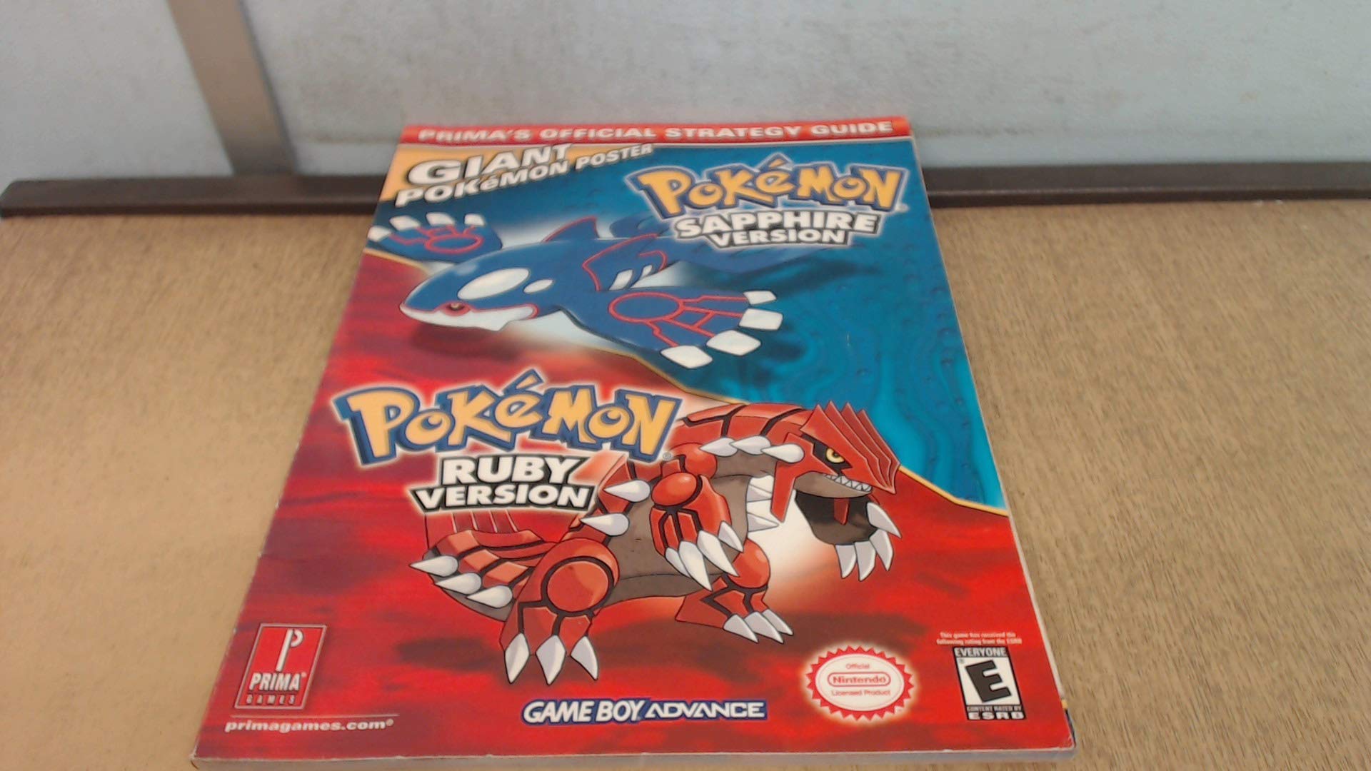Pokemon Sapphire Version / Pokemon Ruby Version (Prima'S Official Strategy Guide),New