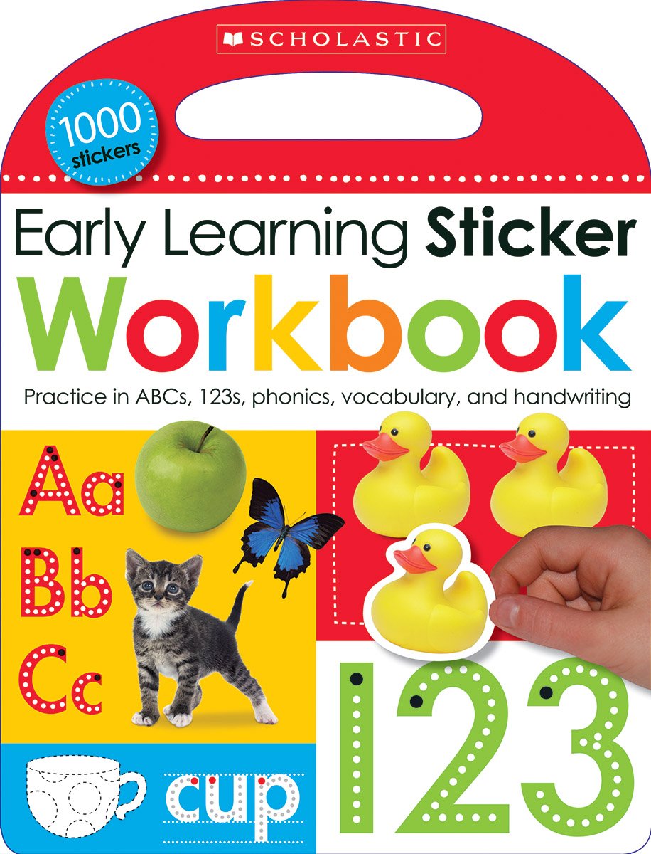 Early Learning Sticker Workbook: Scholastic Early Learners (Sticker Book),New