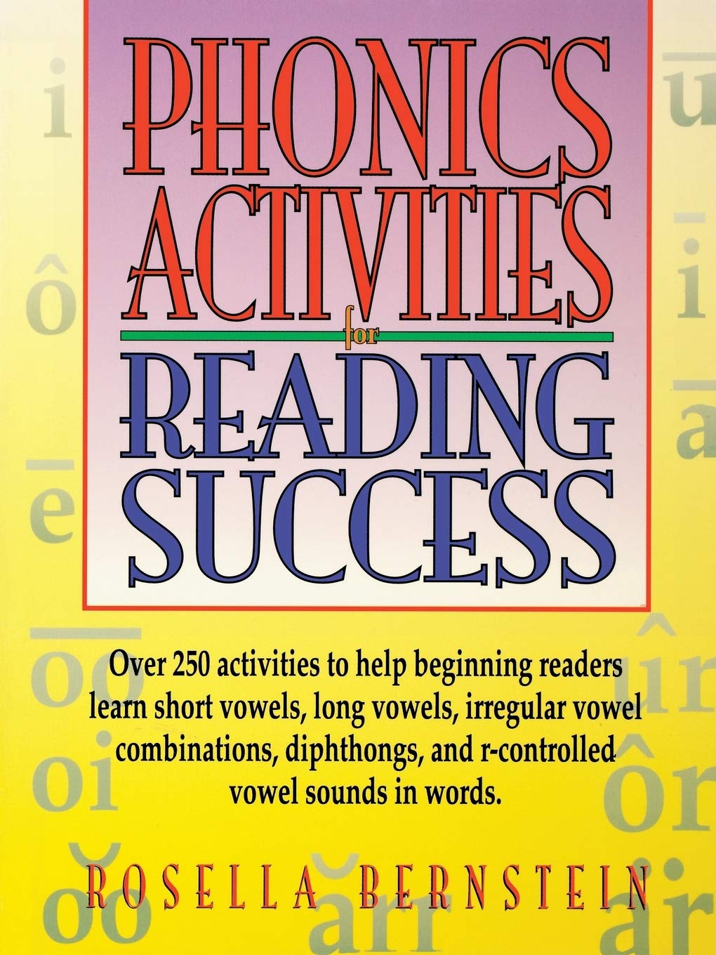 Phonics Activities For Reading Success,Used