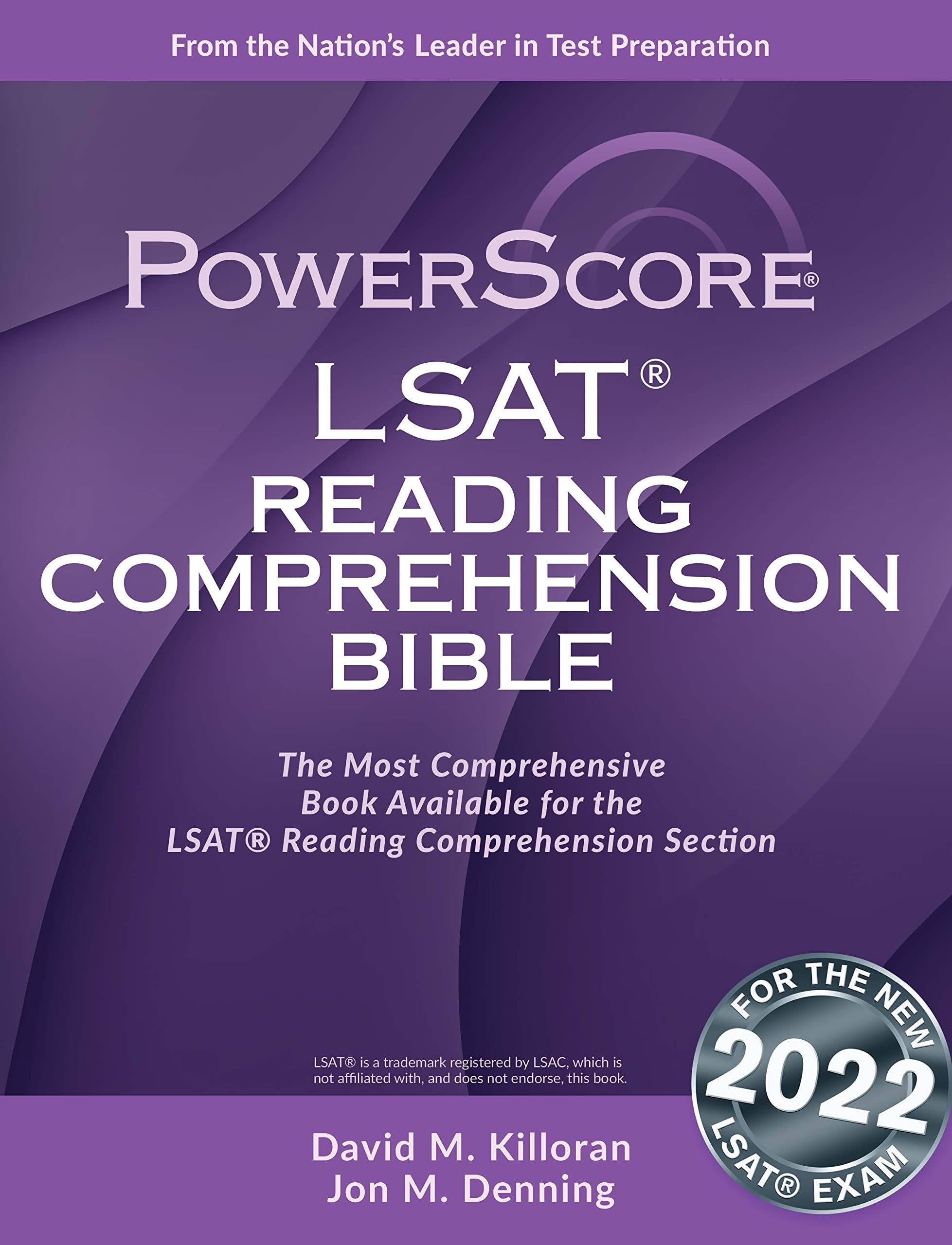 The Powerscore Lsat Reading Comprehension Bible-used