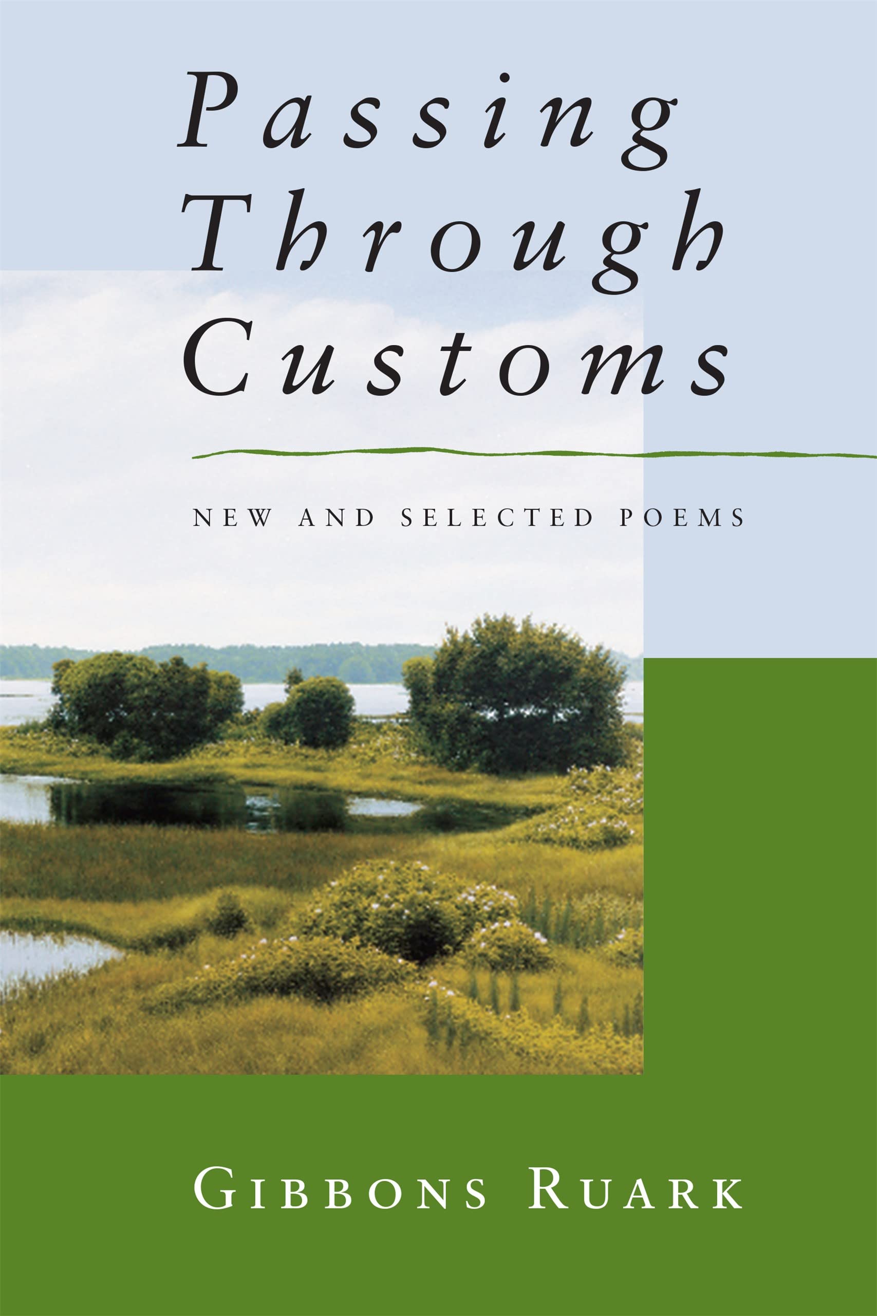 Passing Through Customs: New and Selected Poems,Used