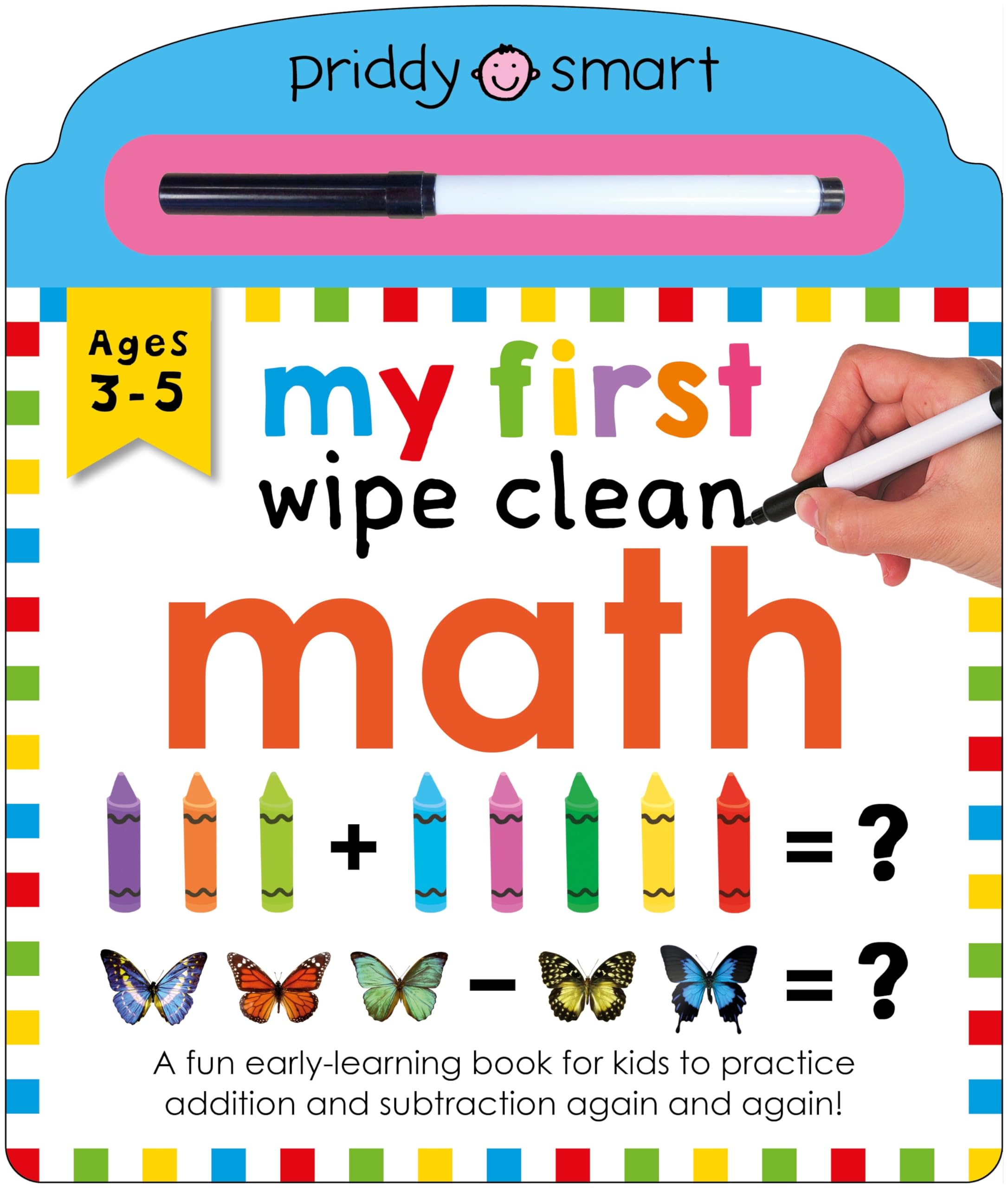 My First Wipe Clean: Math (Priddy Learning),New
