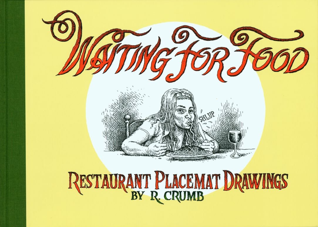Waiting For Food: Restaurant Placemat Drawings,Used