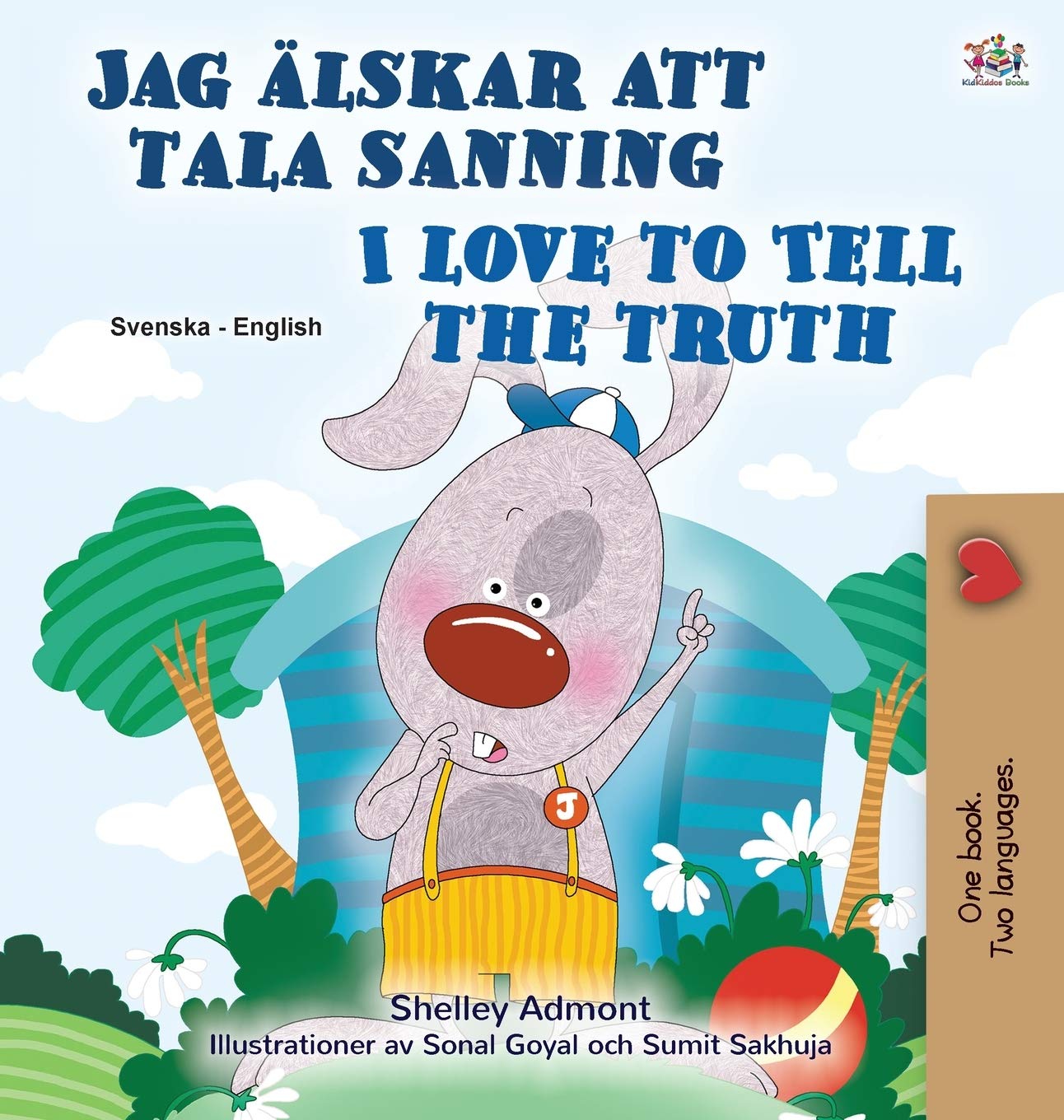 I Love to Tell the Truth (Swedish English Bilingual Children's Book) (Swedish English Bilingual Collection) (Swedish Edition),Used