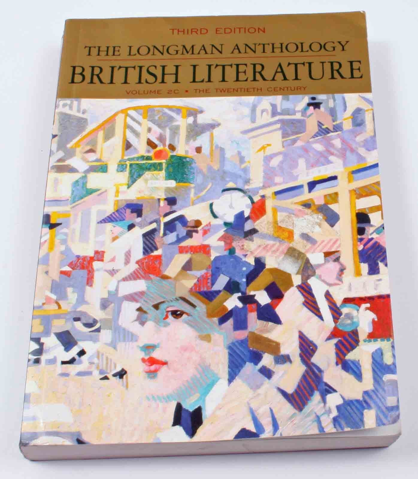 The Longman Anthology Of British Literature, Vol. 2, 3Rd Edition,Used