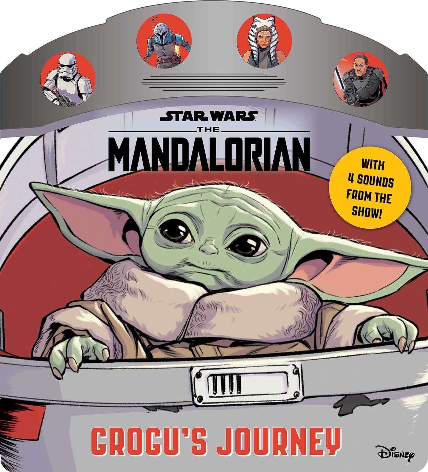 Star Wars The Mandalorian: Grogu's Journey (4Button Sound Books),New